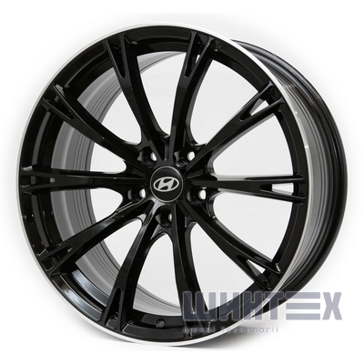 Replica Hyundai KW15 8x19 5x114.3 ET35 DIA73.1 MBL